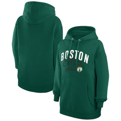 Boston Celtics G-III 4Her by Carl Banks Women's Filigree Logo Pullover Hoodie - Kelly Green sale