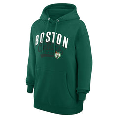 Boston Celtics G-III 4Her by Carl Banks Women's Filigree Logo Pullover Hoodie - Kelly Green sale