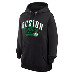 Boston Celtics G-III 4Her by Carl Banks Women's Filigree Logo Pullover Hoodie - Black shop