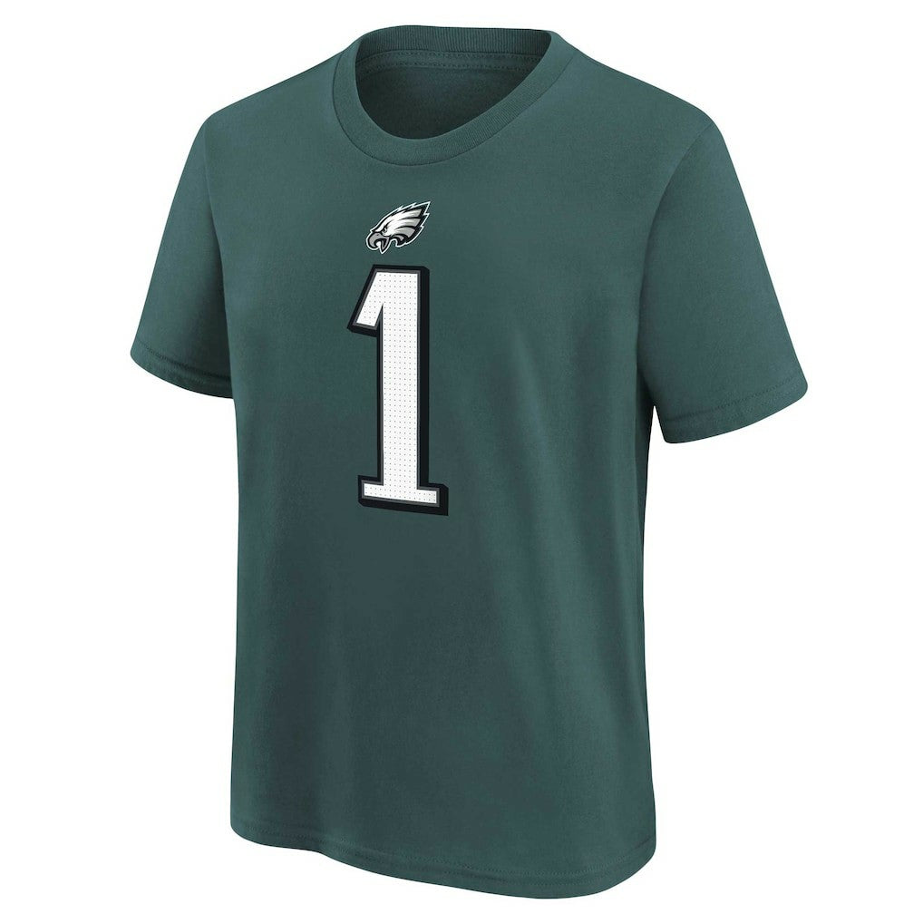 Jalen Hurts  Youth Player Name & Number T-Shirt - Philadelphia Eagles T-shirts