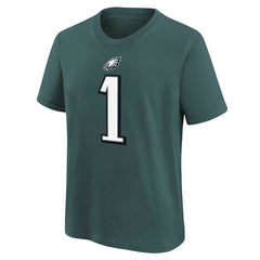 Jalen Hurts  Youth Player Name & Number T-Shirt - Philadelphia Eagles T-shirts