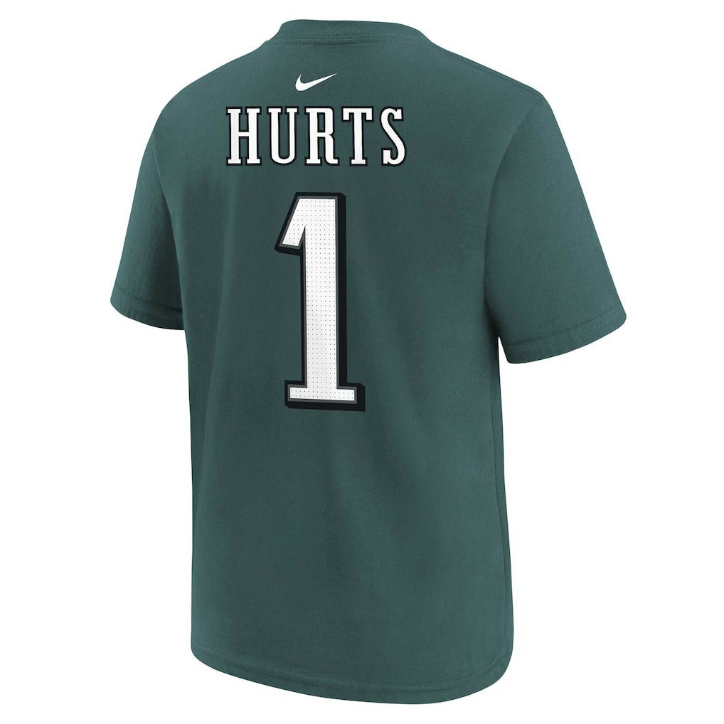 Jalen Hurts  Youth Player Name & Number T-Shirt - Philadelphia Eagles T-shirts