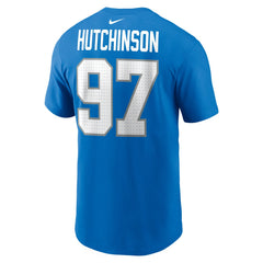 Aidan Hutchinson  Youth Player Name & Number T-Shirt - Detroit Lions T-shirts