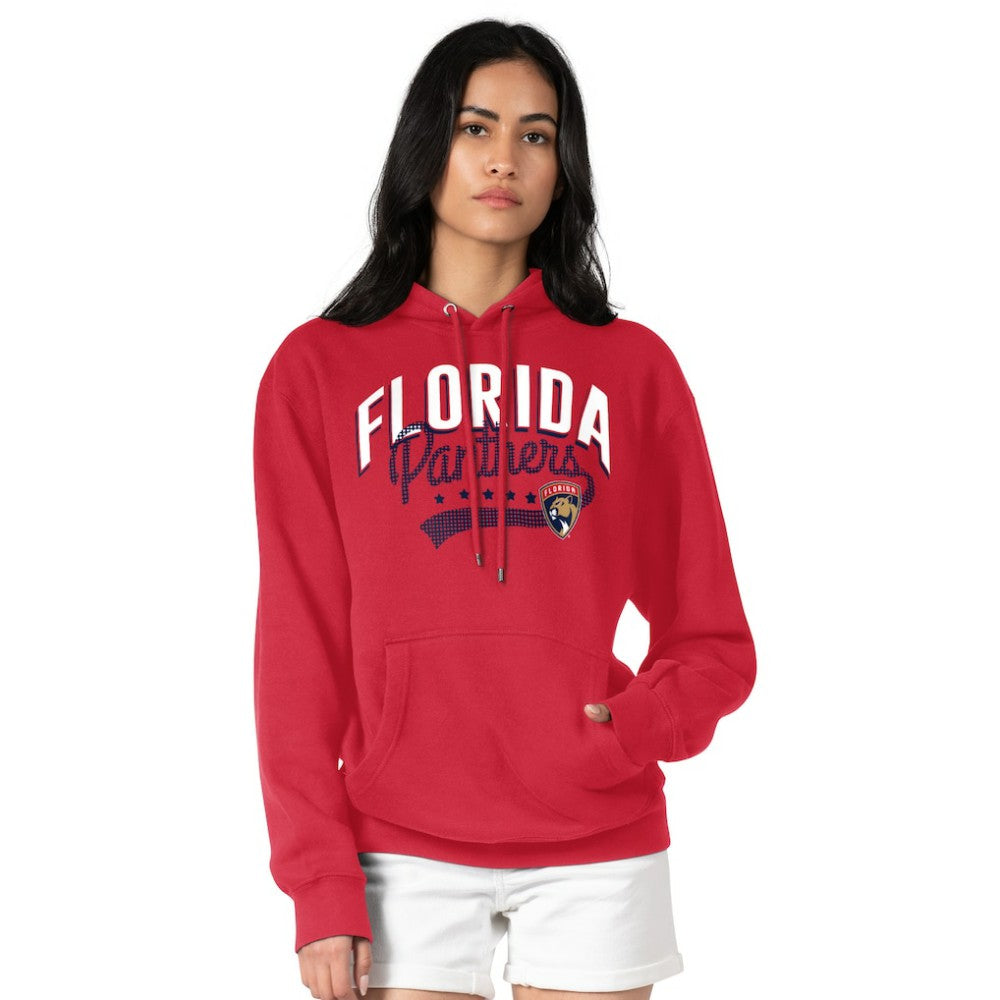 NHL Florida Panthers G-III 4Her by Carl Banks Women's Filigree Logo Pullover Hoodie – Red