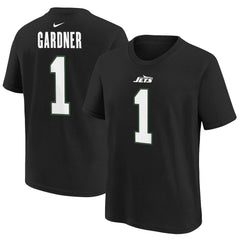 Ahmad Sauce Gardner  Youth Player Name & Number T-Shirt - New York Jets T-shirts