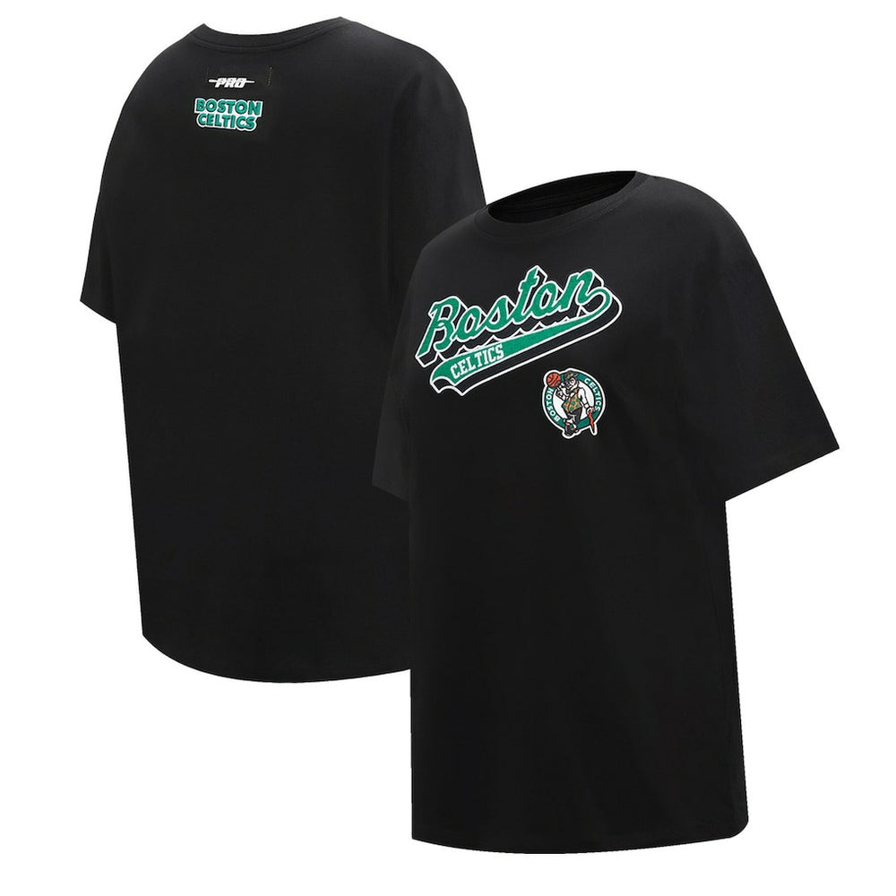 Boston Celtics Pro Standard Women's Script Boyfriend T-Shirt