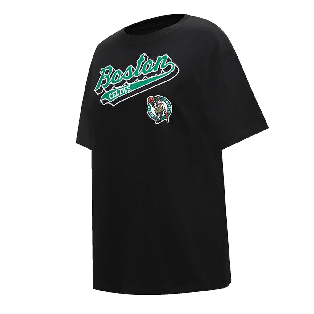 Boston Celtics Pro Standard Women's Script Boyfriend T-Shirt