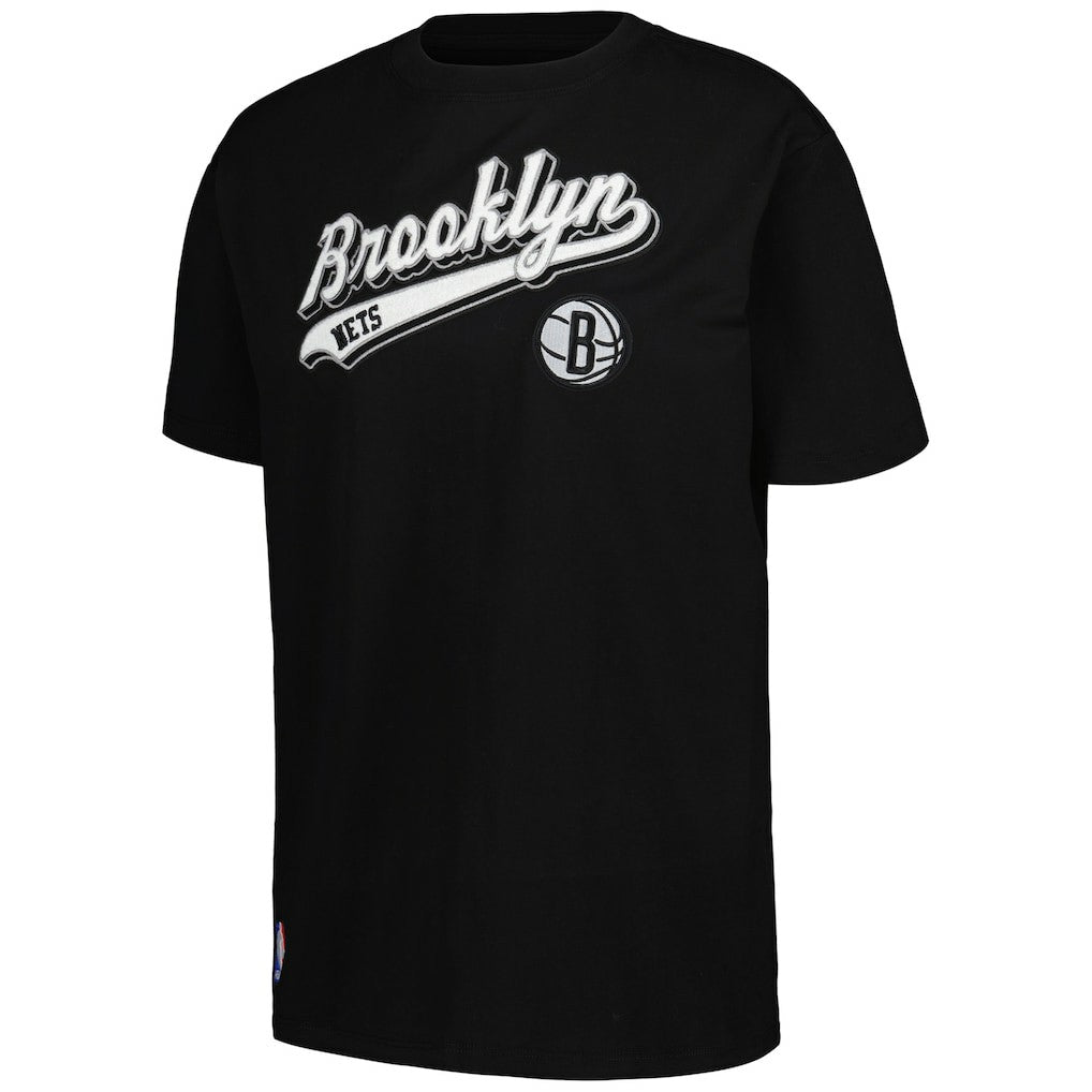 Brooklyn Nets Pro Standard Women's Script Boyfriend T-Shirt