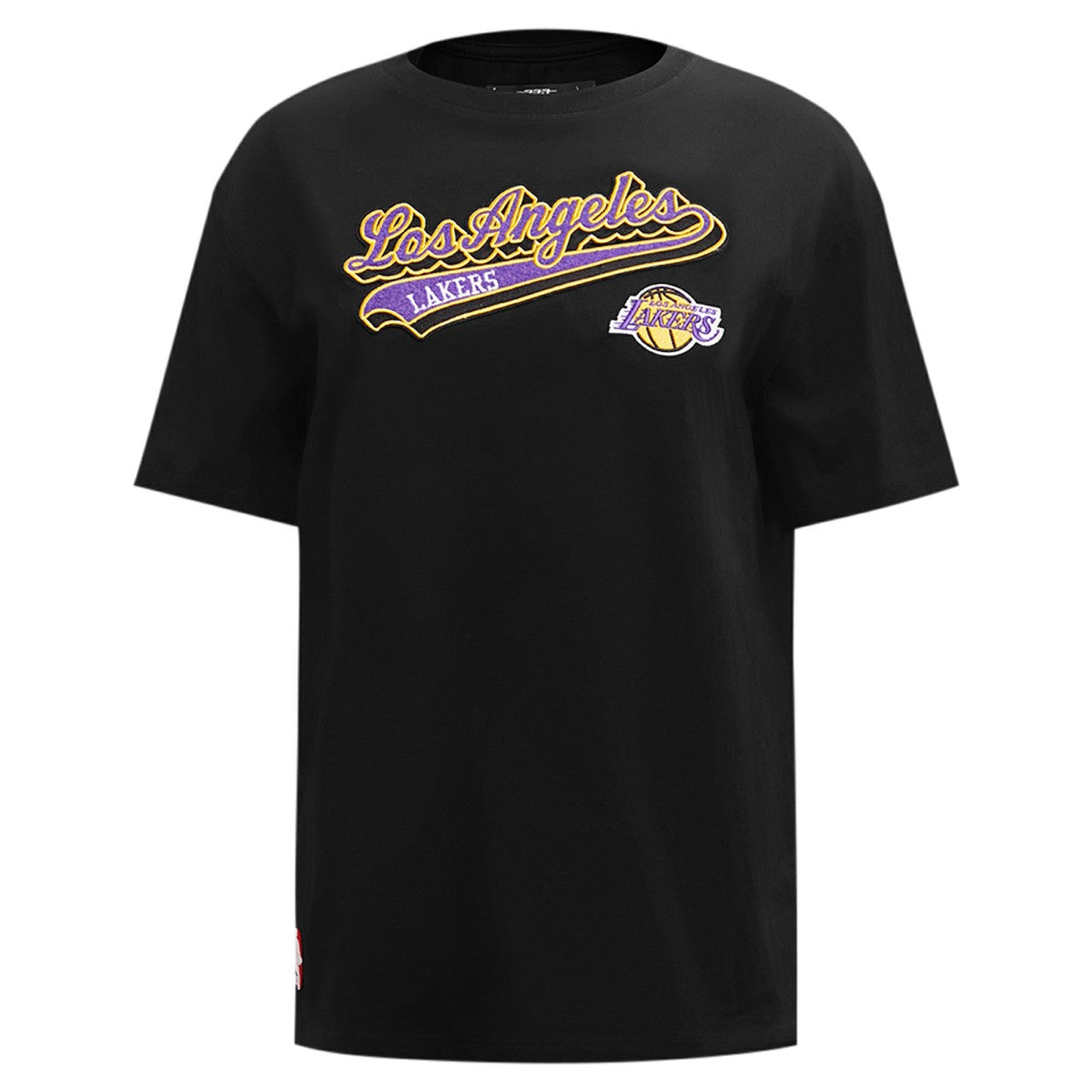 Los Angeles Lakers Pro Standard Women's Script Boyfriend T-Shirt