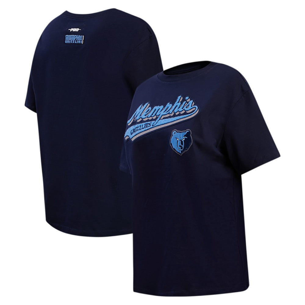 Memphis Grizzlies Pro Standard Women's Script Boyfriend T-Shirt