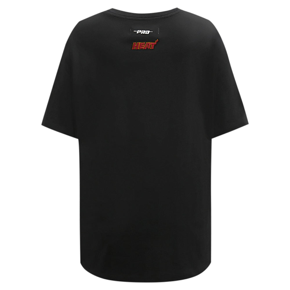 Miami Heat Pro Standard Women's Script Boyfriend T-Shirt