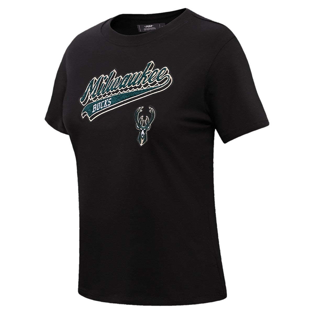 Milwaukee Bucks Pro Standard Women's Script Boyfriend T-Shirt