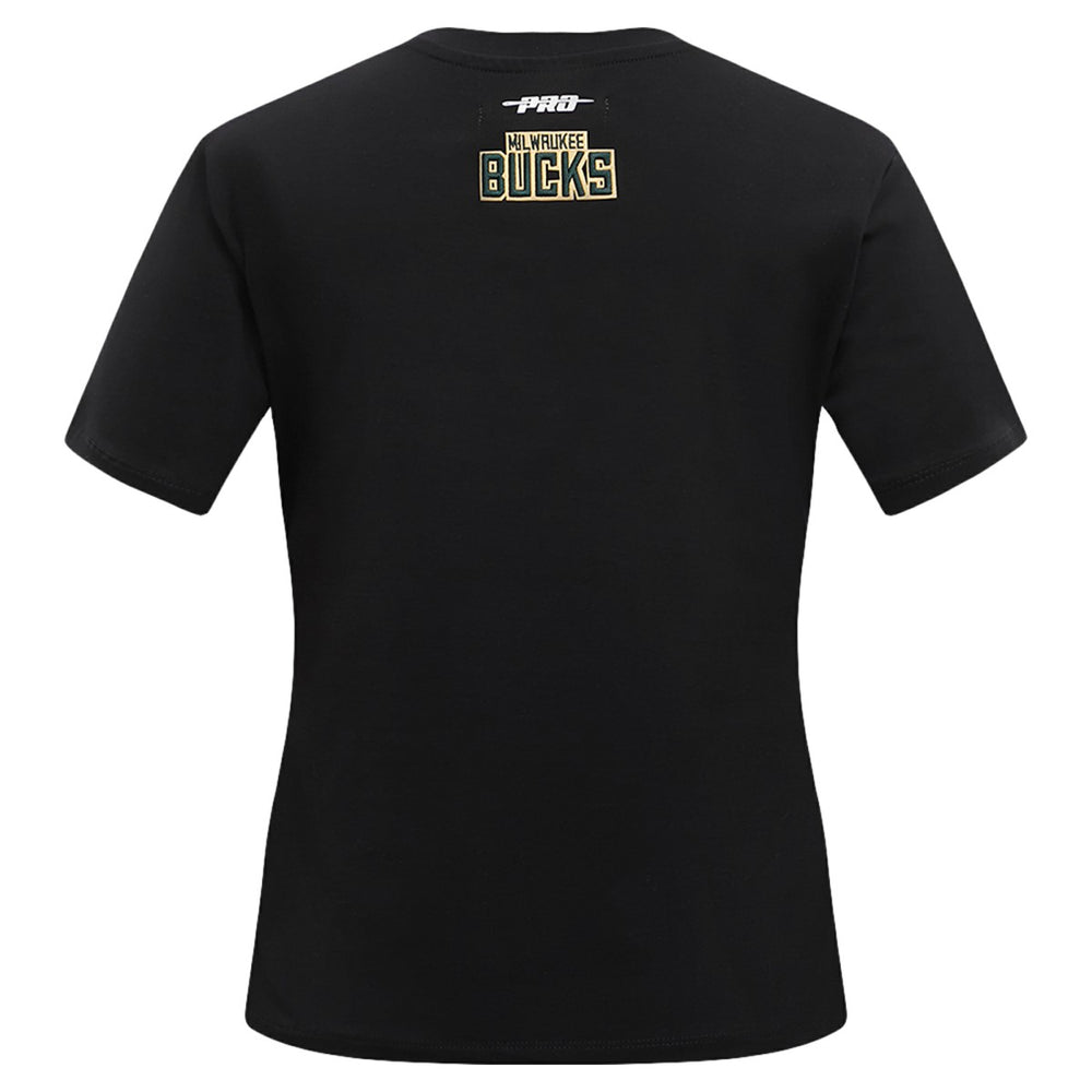 Milwaukee Bucks Pro Standard Women's Script Boyfriend T-Shirt