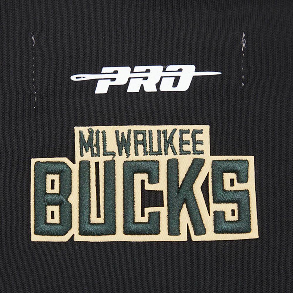 Milwaukee Bucks Pro Standard Women's Script Boyfriend T-Shirt