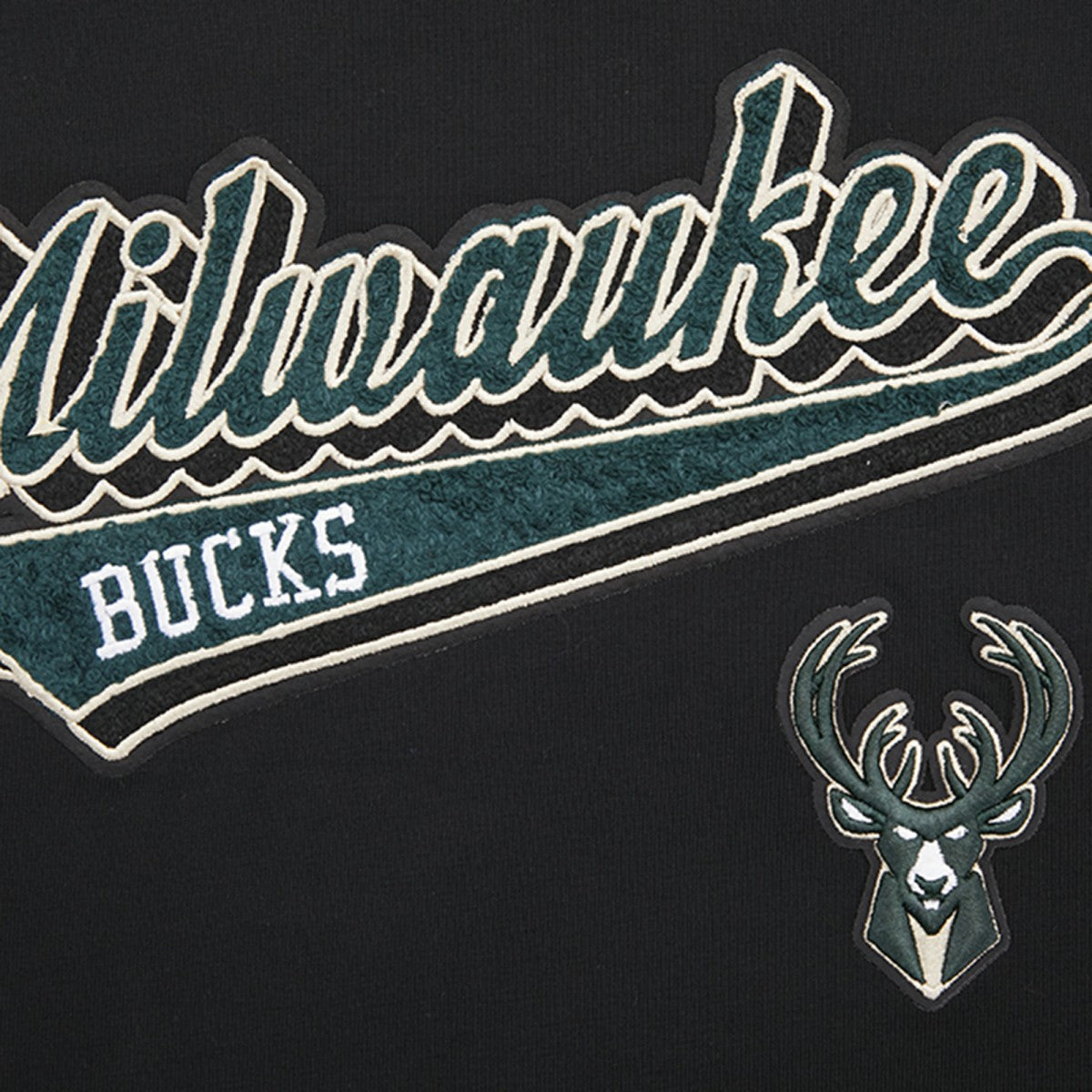 Milwaukee Bucks Pro Standard Women's Script Boyfriend T-Shirt