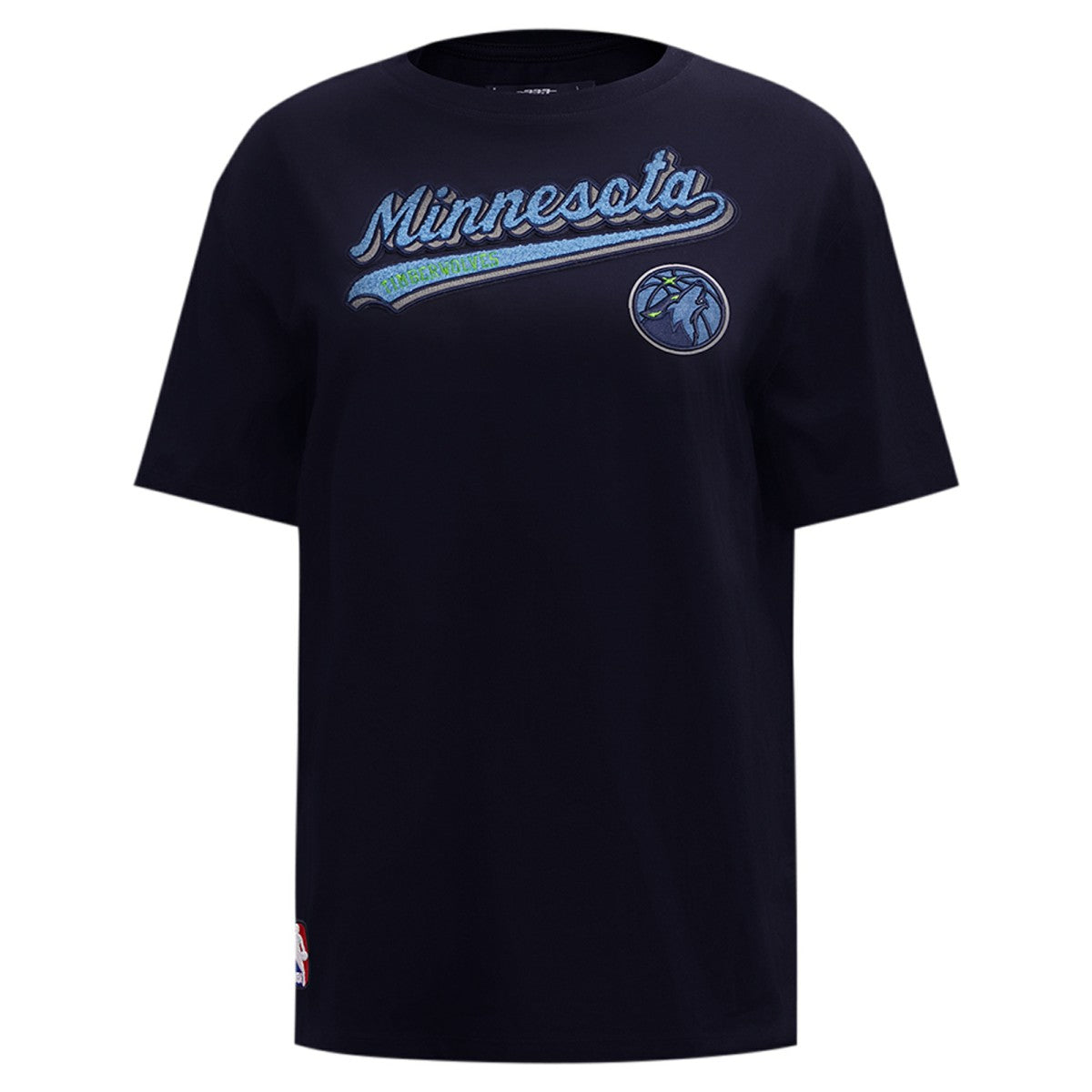 Minnesota Timberwolves Pro Standard Women's Script Boyfriend T-Shirt