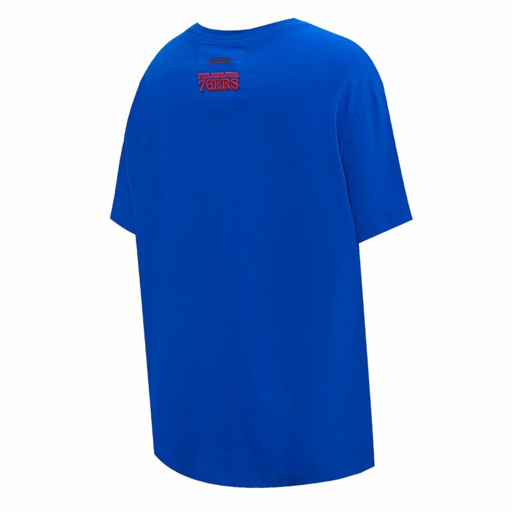 Philadelphia 76ers Pro Standard Women's Script Boyfriend T-Shirt