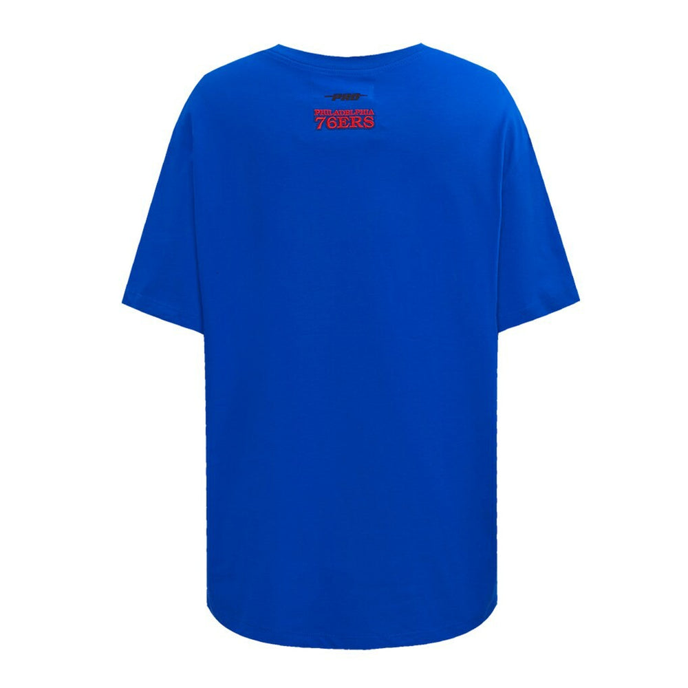 Philadelphia 76ers Pro Standard Women's Script Boyfriend T-Shirt