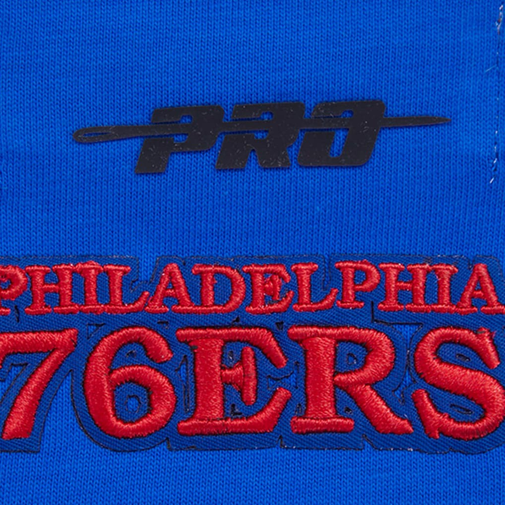 Philadelphia 76ers Pro Standard Women's Script Boyfriend T-Shirt