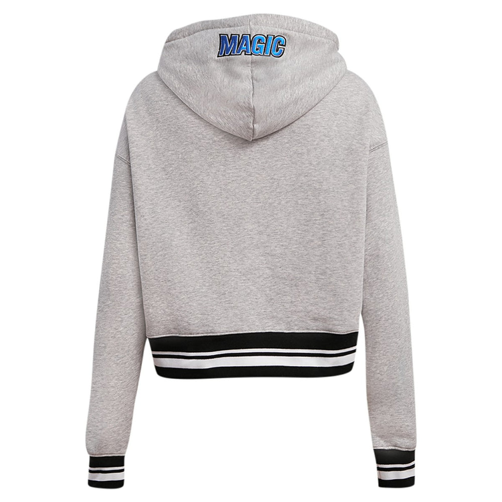 Orlando Magic Pro Standard Women's Script Tail Cropped Pullover Hoodie