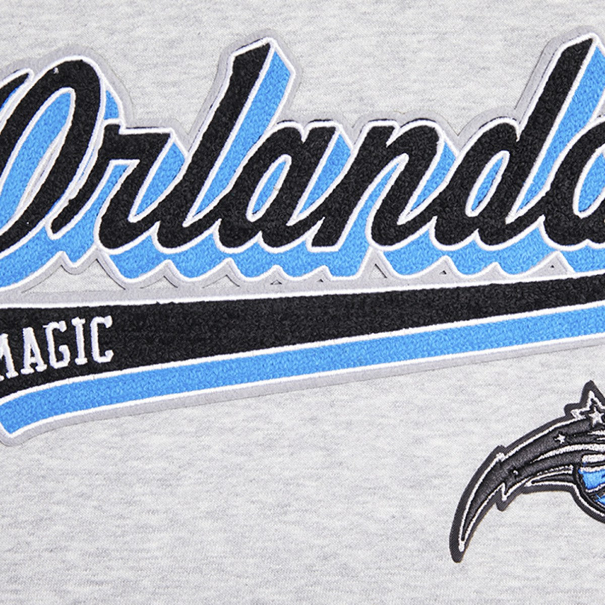 Orlando Magic Pro Standard Women's Script Tail Cropped Pullover Hoodie