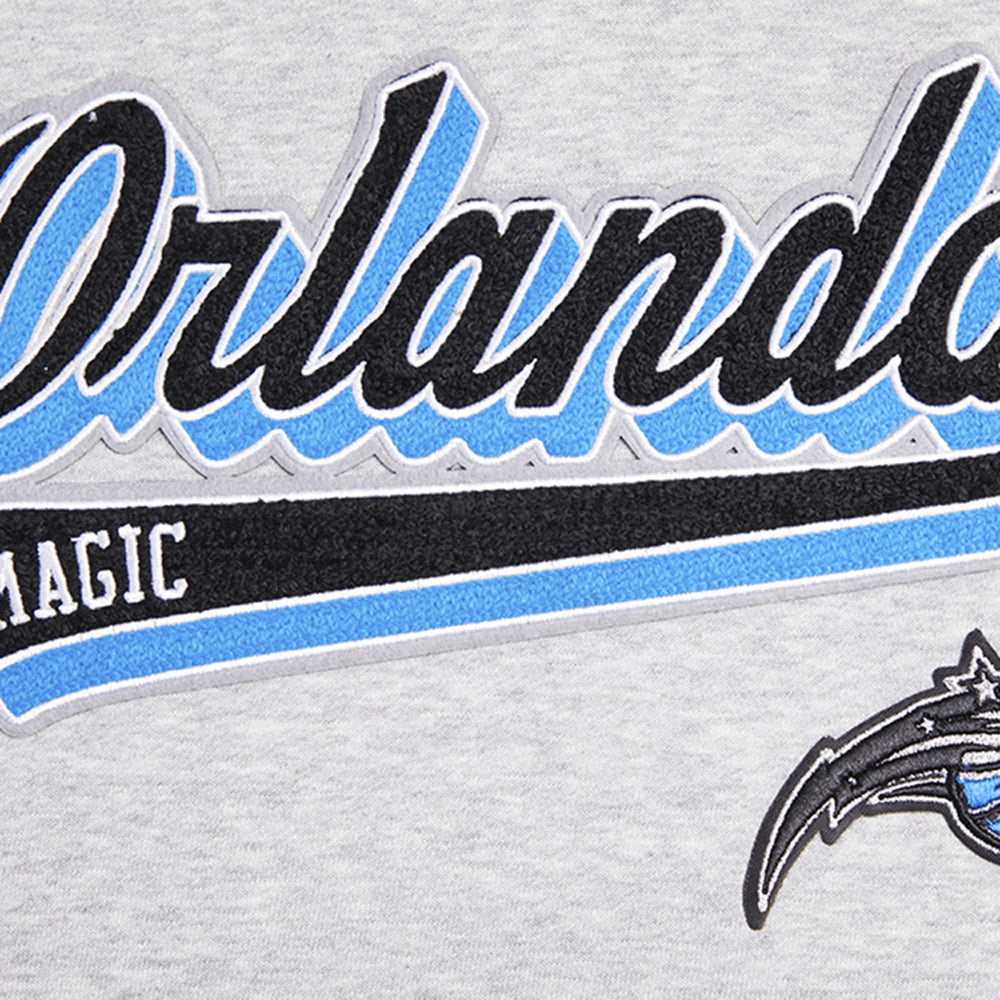 Orlando Magic Pro Standard Women's Script Tail Cropped Pullover Hoodie