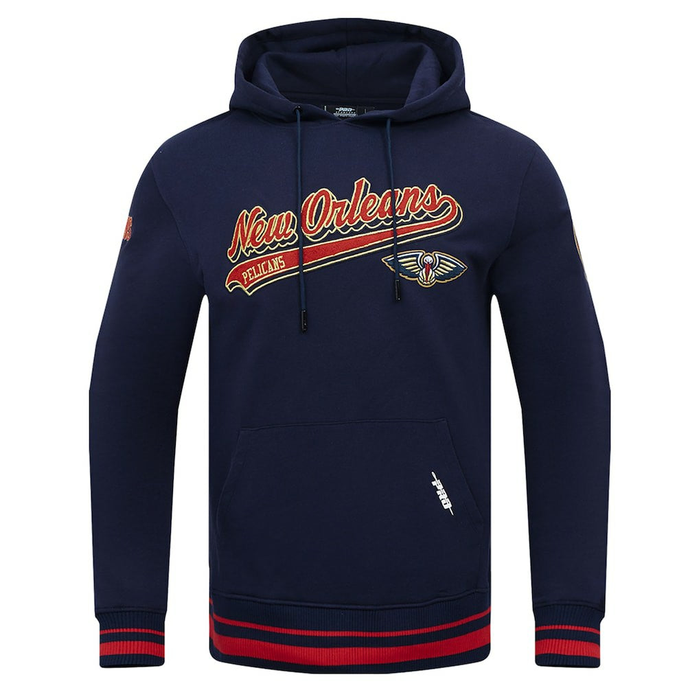 New Orleans Pelicans Pro Standard Script Tail Pullover Hoodie