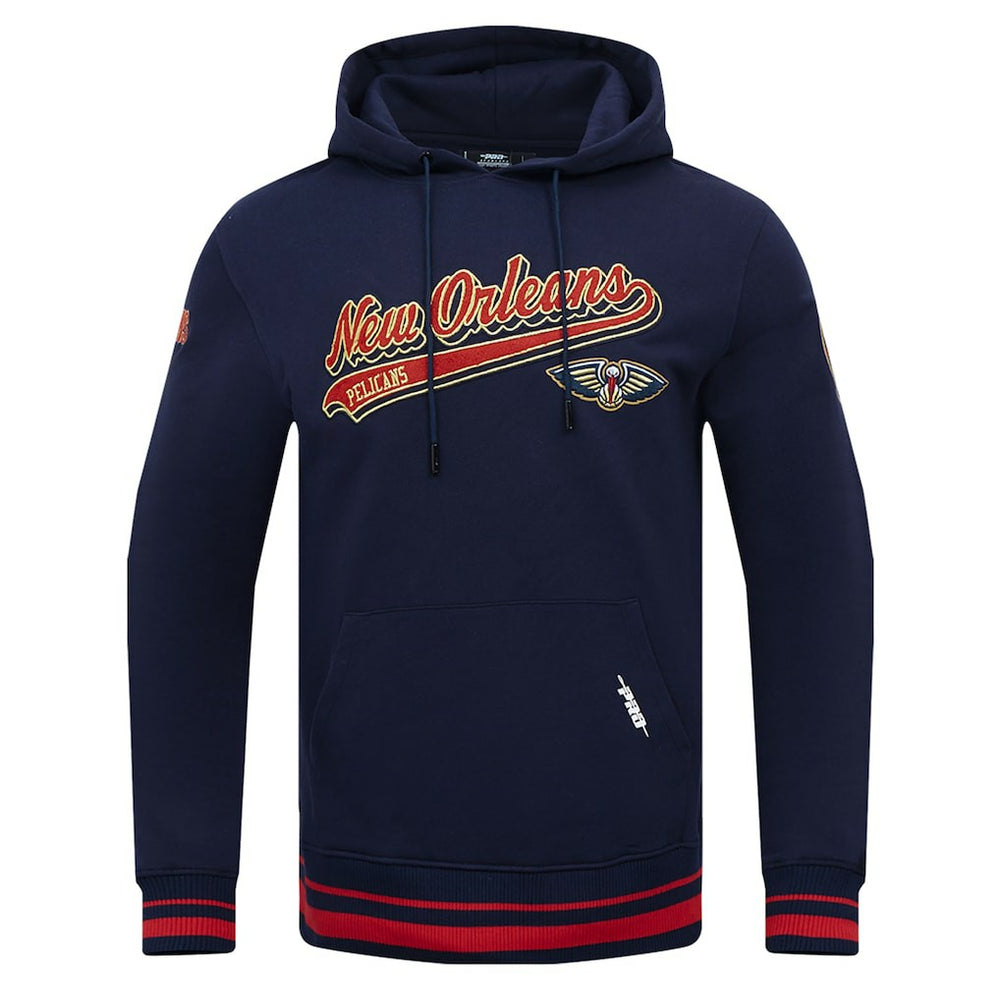 New Orleans Pelicans Pro Standard Script Tail Pullover Hoodie