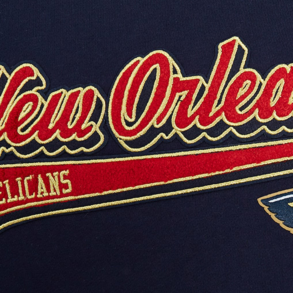New Orleans Pelicans Pro Standard Script Tail Pullover Hoodie