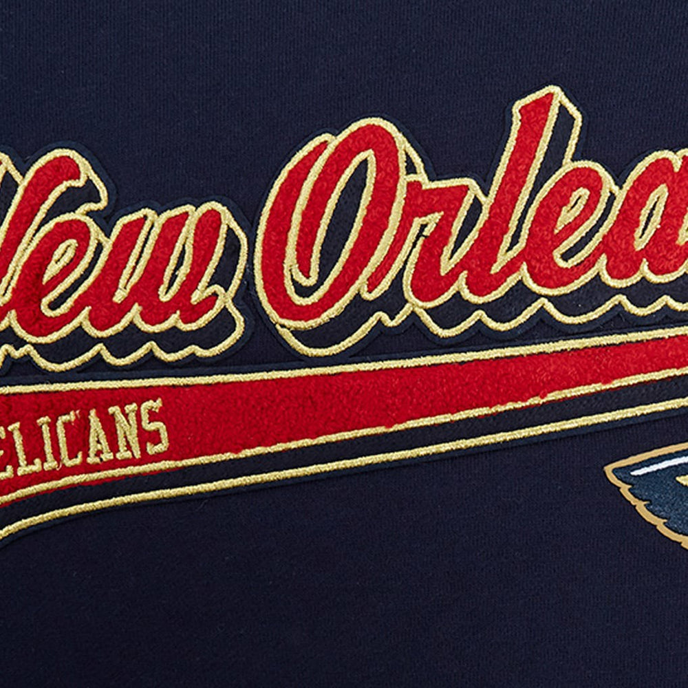 New Orleans Pelicans Pro Standard Script Tail Pullover Hoodie