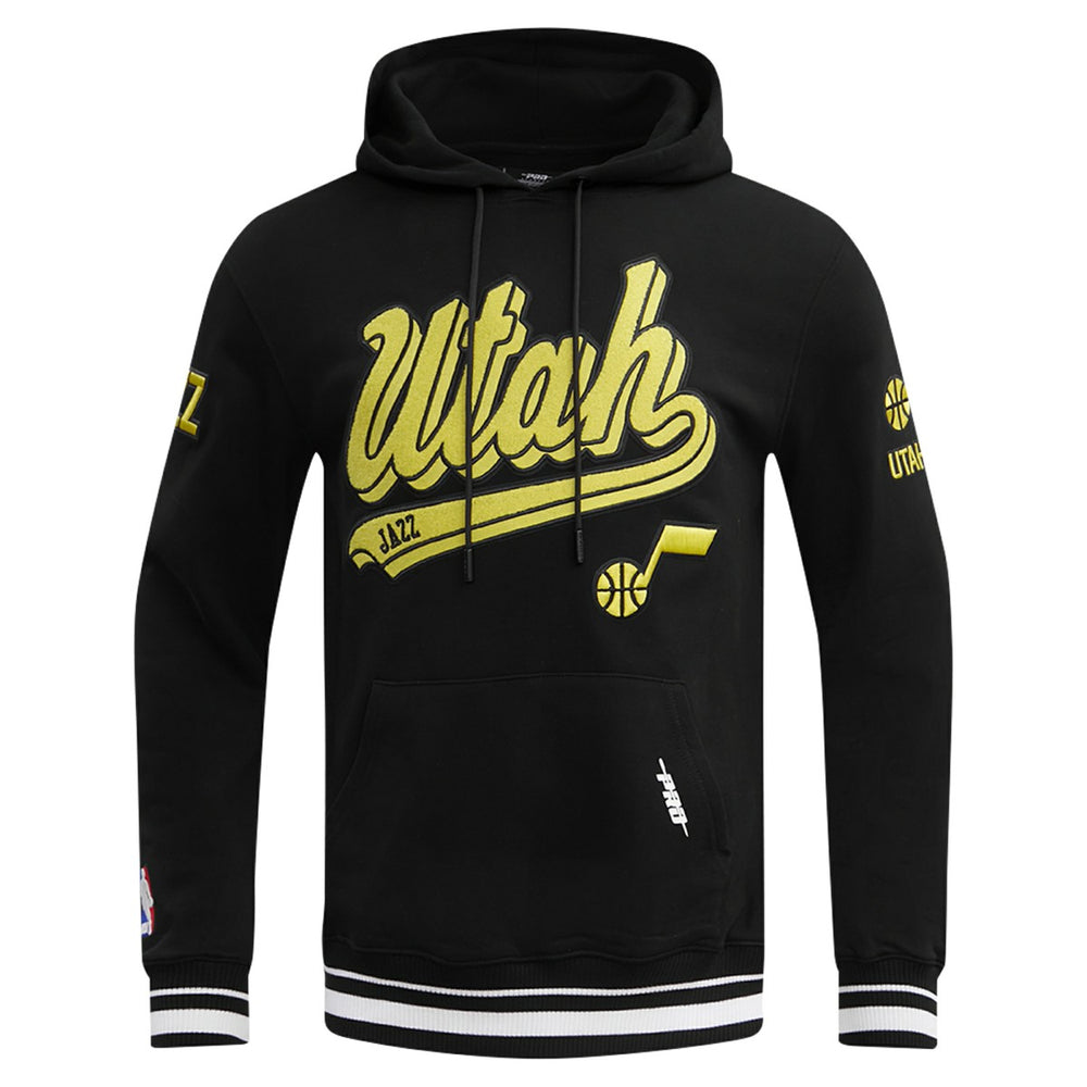 Utah Jazz Pro Standard Script Tail Pullover Hoodie