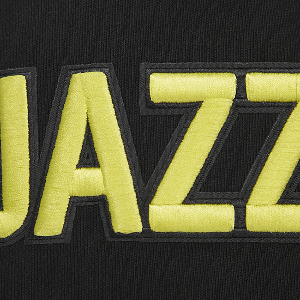Utah Jazz Pro Standard Script Tail Pullover Hoodie