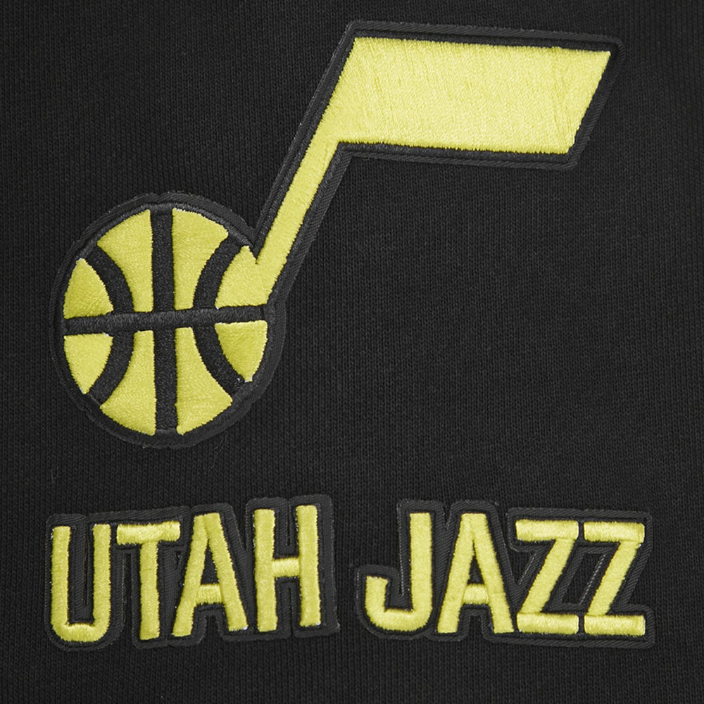 Utah Jazz Pro Standard Script Tail Pullover Hoodie