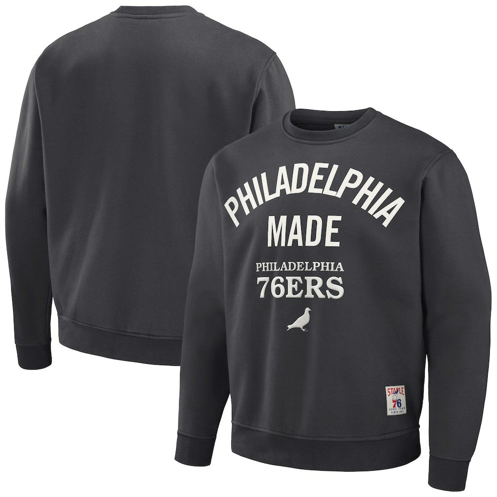 Philadelphia 76ers NBA x Staple Plush Pullover Sweatshirt