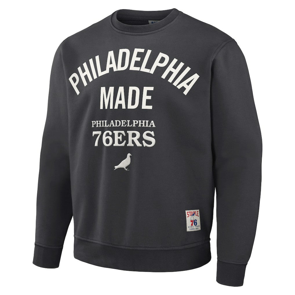 Philadelphia 76ers NBA x Staple Plush Pullover Sweatshirt