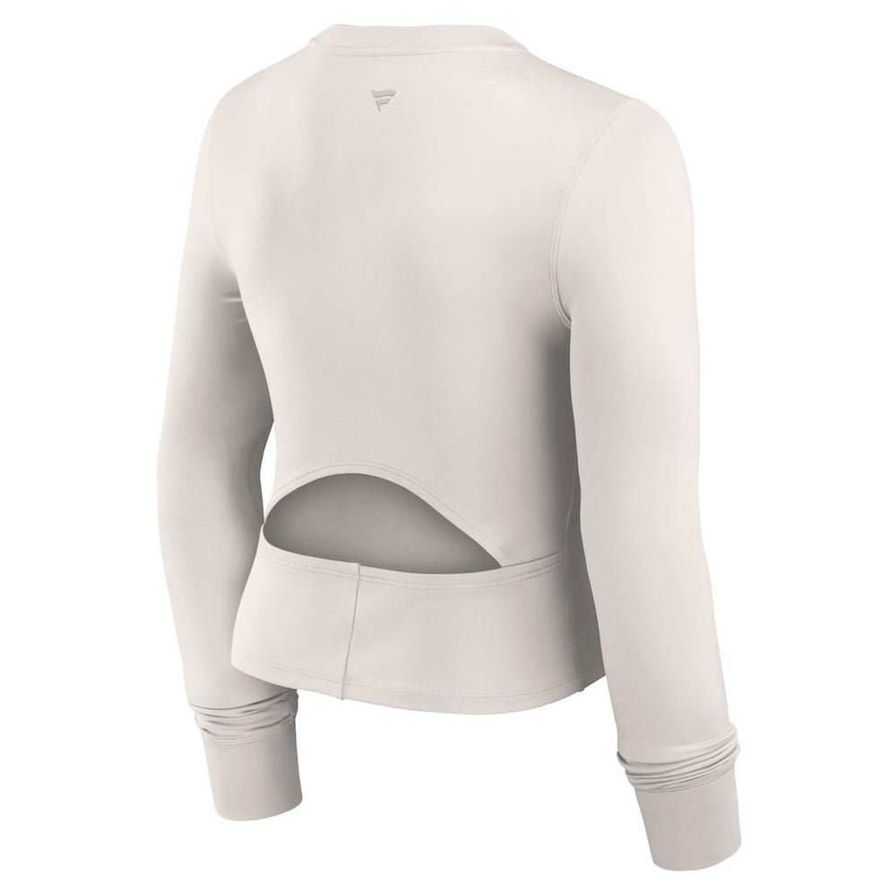 Women's Studio Fitted Long Sleeve Gym Top - Philadelphia Eagles Tops