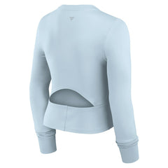 Women's Studio Fitted Long Sleeve Gym Top - Buffalo Bills Tops