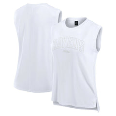 Women's Studio Gym Tank Top - Baltimore Ravens Tops