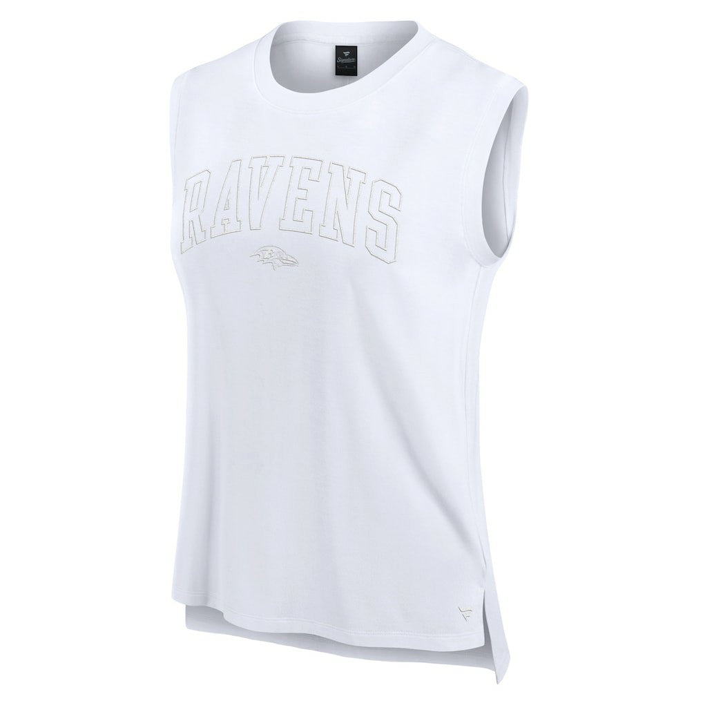 Women's Studio Gym Tank Top - Baltimore Ravens Tops