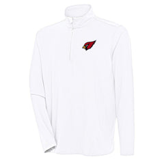 Antigua Hunk Quarter-Zip Pullover Top - Arizona Cardinals Pullover