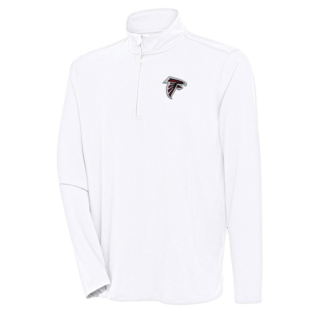 Antigua Hunk Quarter-Zip Pullover Top - Atlanta Falcons Pullover