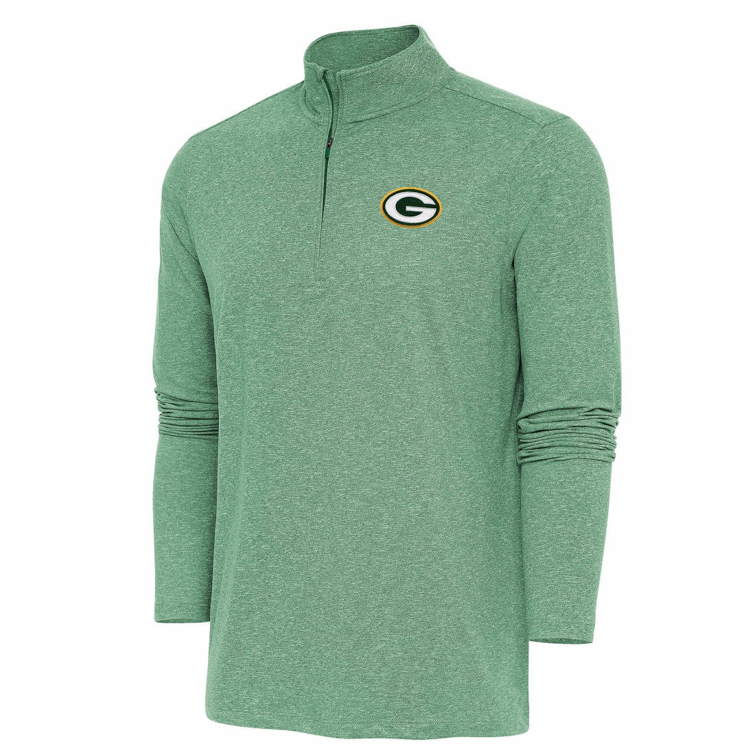 Antigua Hunk Quarter-Zip Pullover Top - Green Bay Packers Pullover