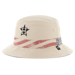 Khaki Houston Astros '47 Glory Daze Bucket Hat