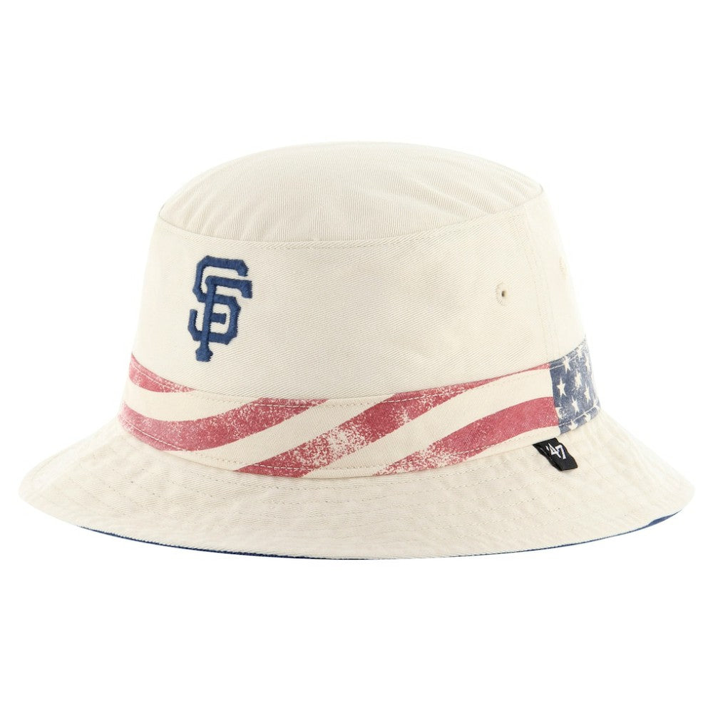 Khaki San Francisco Giants '47 Glory Daze Bucket Hat