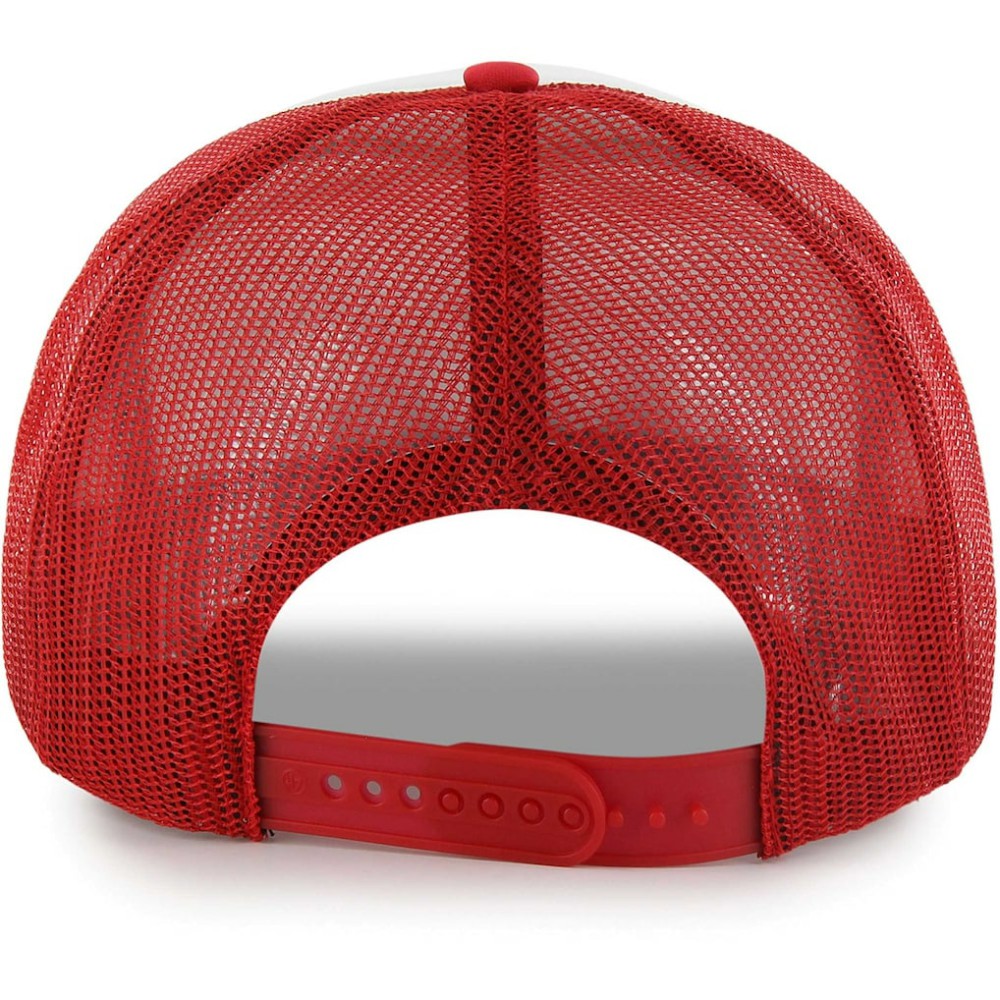 Red Boston Red Sox '47 Retro Region Foam Trucker Adjustable Hat
