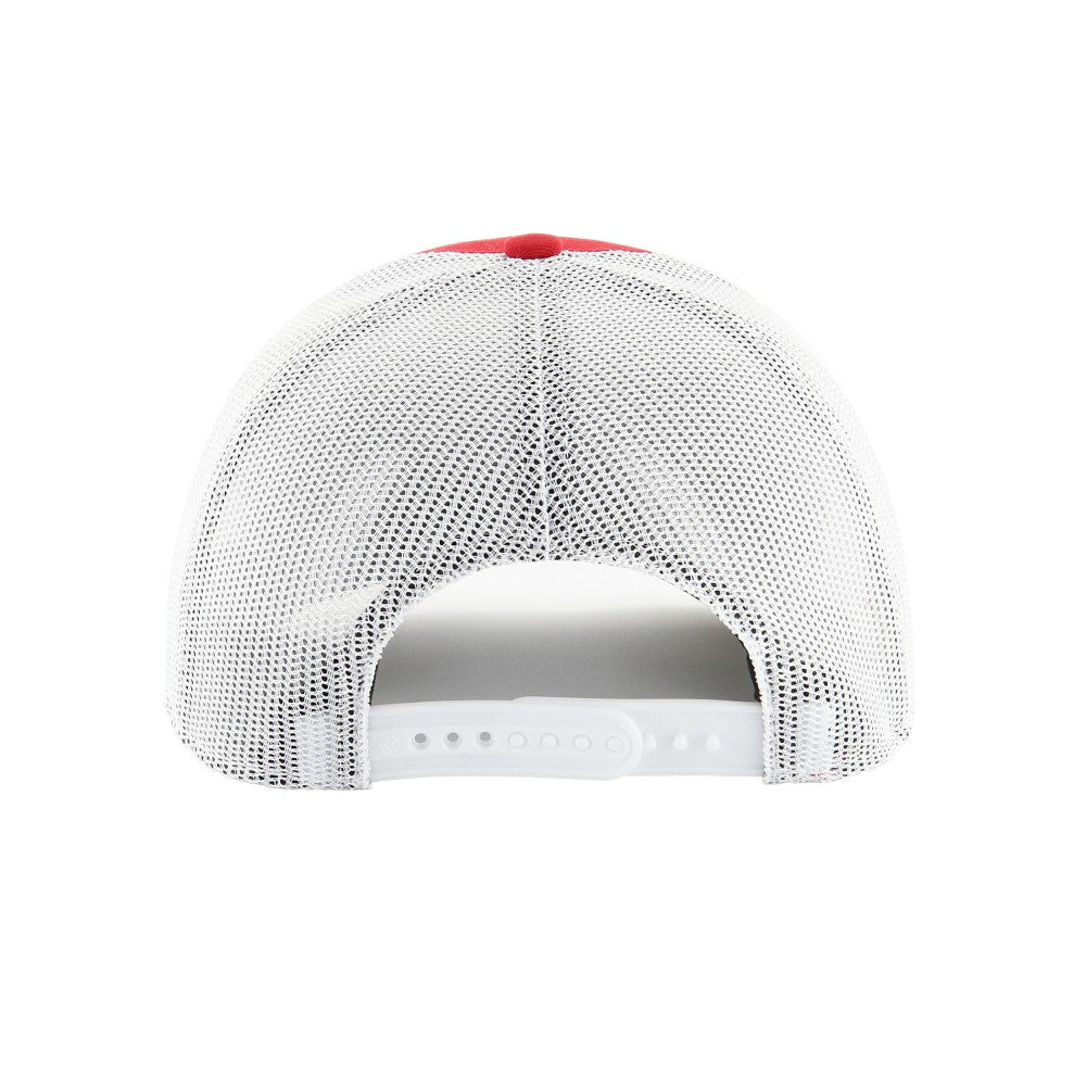 Red Los Angeles Angels '47 Retro Region Patch Trucker Adjustable Hat