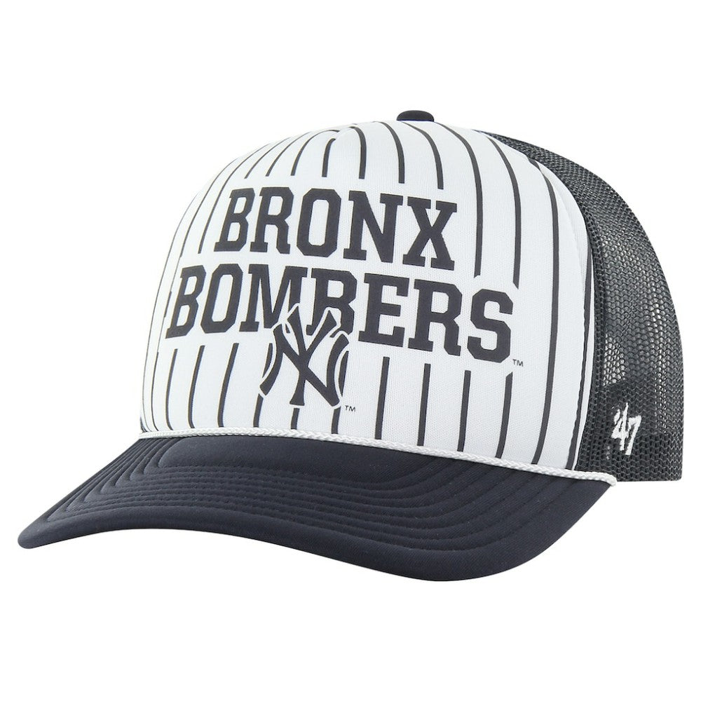 Navy New York Yankees '47 Retro Region Foam Trucker Adjustable Hat