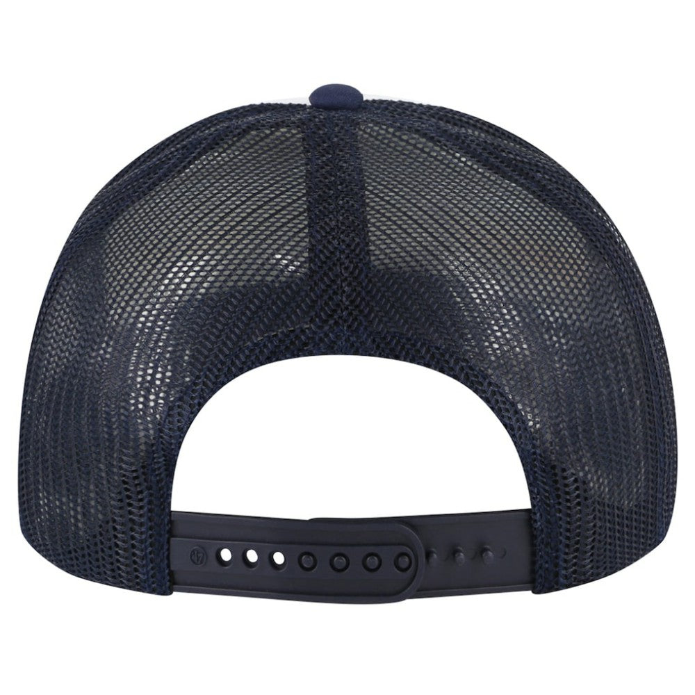 White/Navy Houston Astros '47 Cooperstown Collection Wax Pack Express Trucker Adjustable Hat
