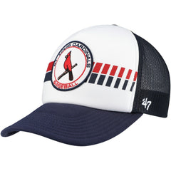 White/Navy St. Louis Cardinals '47 Cooperstown Collection Wax Pack Express Trucker Adjustable Hat