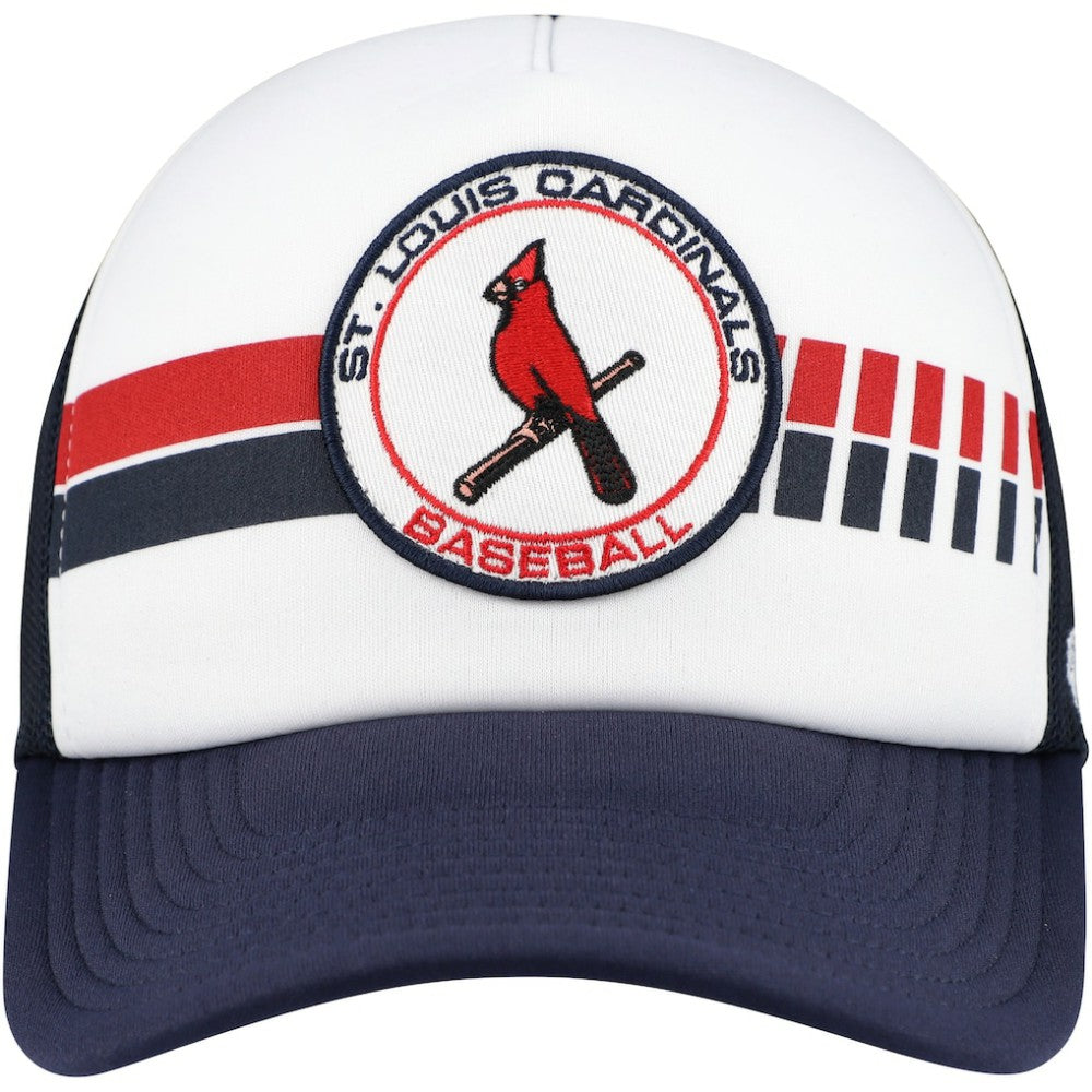 White/Navy St. Louis Cardinals '47 Cooperstown Collection Wax Pack Express Trucker Adjustable Hat